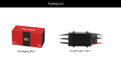 FLAME 60A 12S V2.0 Multi-Rotor UAVs ESC — image 5