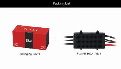 FLAME 100A 14S Multi-Rotor UAVs ESC — image 5